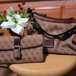 Dooney & Bourke purse and matching wallet